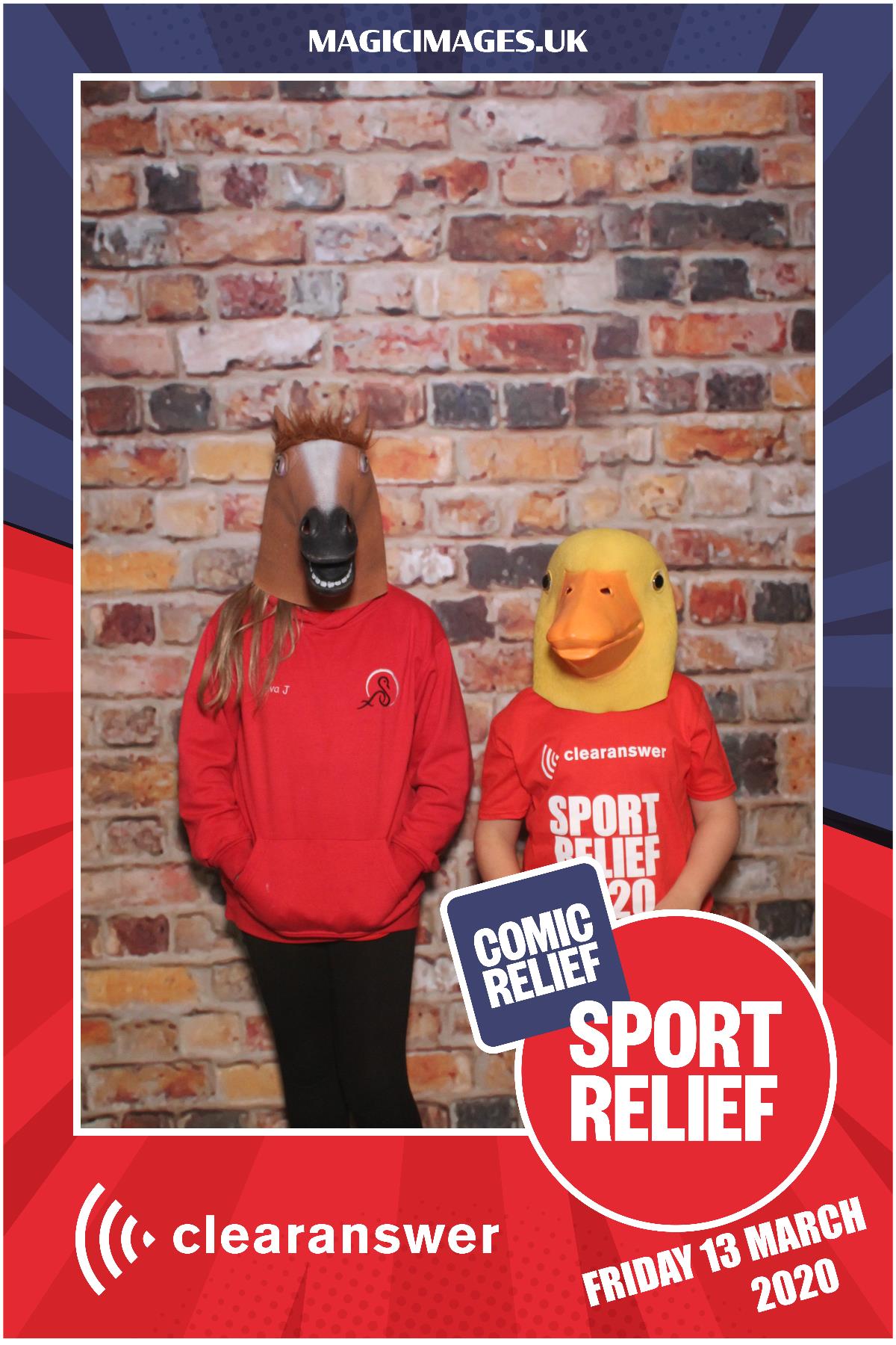 Clear Answer Sport Relief | View more photos from the event at gallery.magicimages.uk/u/MagicImages/Clear-Answer-Sport-Relief